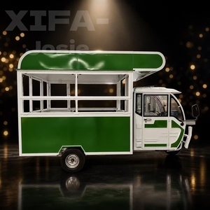 Camion de restauration mobile pour glaces et hot-dogs, remorque alimentaire en acier inoxydable - Product Image 4