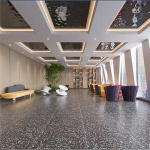 Carreaux de <span class=keywords><strong>céramique</strong></span> terrazzo 60x60, carreaux de sol en <span class=keywords><strong>céramique</strong></span> et porcelaine terrazzo 600x600, revêtement de sol terrazzo chinois - Product Image 4
