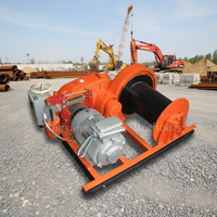 Treuil électrique à engrenage à vis sans fin en acier, câble métallique, capacité 5 tonnes, application automobile, frein de sécurité, hauteur de levage maximale 300 m, 30 mm