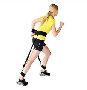 Fasce per esercizi con barella tozza profonda per vita e gambe in gomma resistenti per un allenamento efficace - Product Image 6