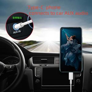 Câble audio-vidéo USB Type C 3,5 mm en gros, matériau TPE, protection contre les courts-circuits, pour autoradio, haut-parleur, casque, téléphone portable - Product Image 4