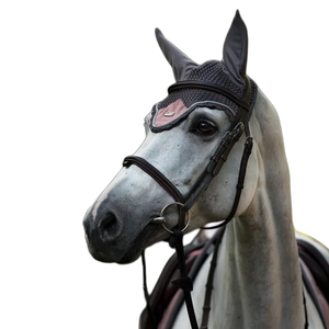 Paardensport Producten Diamant Paard Oor Motorkap Fly Sluier Apparatuur Voor Paardrijden - Product Image 4