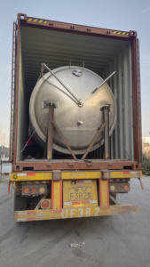 3000L 5000L 带搅拌器的搅拌罐/316L 304不锈钢搅拌罐/带搅拌器的搅拌罐 - Product Image 4