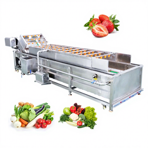 Máquina Industrial de Lavado de Vegetales con Burbujas de Aire y Ozono, Limpiador de Tomates, Zanahorias, Repollo, Manzanas y Mangos - Product Image 1