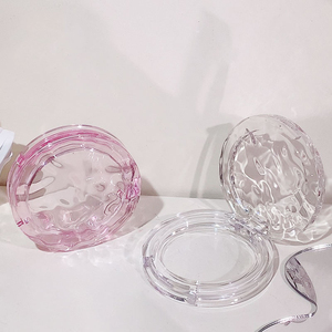 Nouvelle palette vide de motif de vague d'eau pour le contour compact de correcteur de fard à paupières de fard à joues de poudre - Product Image 1