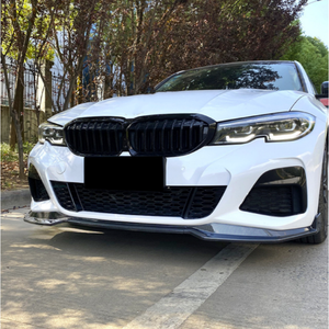 ชุดแต่งสปอยเลอร์กันชนหน้า 3 ชิ้น ผลิตจากพลาสติก ABS เคลือบคาร์บอน ดีไซน์สวยงาม สำหรับ <span class=keywords><strong>BMW</strong></span> ซีรีส์ 3 รุ่น G20 335i M340i M3 ปี <span class=keywords><strong>2020</strong></span> ขึ้นไป - Product Image 3