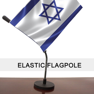 Israele Auto Auto bandiera con Base magnetica e Israele Israele i paesi nazionali pennone flessibile per <span class=keywords><strong>IL</strong></span> cofano Auto Bagetu - Product Image 3