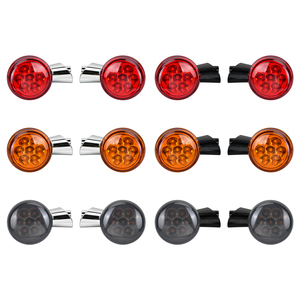 Luces LED <span class=keywords><strong>de</strong></span> Señalización Delantera para Motocicleta, 4 Cables, Luz <span class=keywords><strong>de</strong></span> Freno e Intermitente para Harley Touring Road Glide FLTRX 2015-UP - Product Image 2