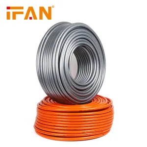 Tuyau de plomberie Pex IFAN tuyau en aluminium à chevauchement blanc orange 16mm 20mm tuyau Pex-al-pex pour l'approvisionnement en eau