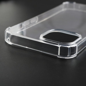 Funda de teléfono de TPU transparente al por mayor para <span class=keywords><strong>iPhone</strong></span> 16 Pro Max 15 14 Plus 13 17 Air 16E 6 6S 7 8 SE2 2020 SE3 2022 Plus XR XS - Product Image 3