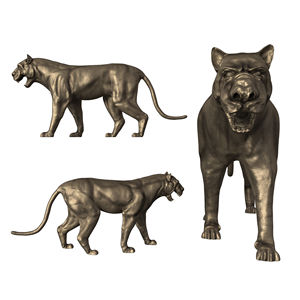 Polyresin 3D Black Panther Statua Per La vendita - Product Image 1
