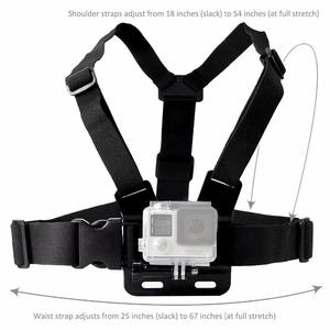 Correa de montaje en el pecho para Gopro Hero 11 10 <span class=keywords><strong>4K</strong></span> Cámara DE ACCIÓN Arnés de montaje en el pecho - Product Image 2