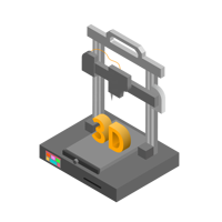 Service d'impression 3D multicolore FDM avec des possibilités créatives infinies