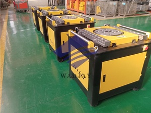 Centro de flexión de barras de refuerzo de doble cabeza Doblador de estribo hidráulico completamente automático En stock - Product Image 4