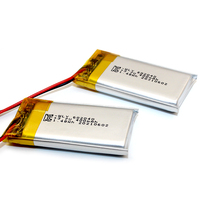 Batterie Lipo 3.7V 602040 400mAh Batterie au lithium polymère rechargeable LiCoO2 500 cycles Certifiée KC IEC62133 pour montres intelligentes