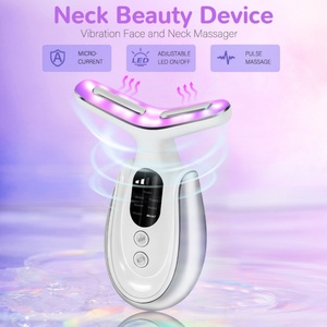 Appareil de beauté pour le visage et le cou, lifting du cou, utilisation à domicile, élimination des rides, raffermissement, 7 en 1, outils de soin de la peau - Product Image 3