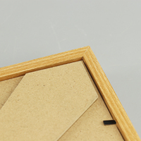 Pas cher Vente en gros Cadre photo en bois pour la maison inachevé 4X6 5X7 8X10 A4 Cadres photo en bois MDF naturel