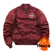 Vestes Softshell brodées sur mesure Bomber de printemps à fermeture éclair coupe-vent pour hommes