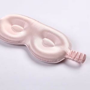 Masque pour les yeux en soie naturelle 3D profilé, super doux et respirant, qualité 6A, 19 mm, Sleep - Product Image 4