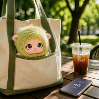 Jouet en peluche intelligent IA 4G eSIM interactif vocal, adorable poupée moelleuse, robot compagnon multilingue alimenté par DeepSeek pour enfants et adultes