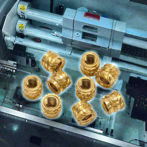 Insertos Roscados de Latón Pasivados M2 M2.5 M3 M4 M6 para Plástico, Termofijables - Product Image 3
