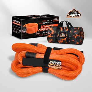AUTOBOTS <span class=keywords><strong>Corde</strong></span> de remorquage de <span class=keywords><strong>voiture</strong></span> en nylon 100% à récupération d'énergie cinétique, outils d'urgence - Product Image 1