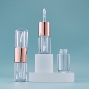 Tùy Chỉnh Sang Trọng Công Suất Lớn Trong Suốt <span class=keywords><strong>Lip</strong></span> Tint 2 Trong 1 Rỗng Chai <span class=keywords><strong>Lip</strong></span> <span class=keywords><strong>Gloss</strong></span> Ống Với Trái Tim <span class=keywords><strong>Lip</strong></span> Applicator - Product Image 2