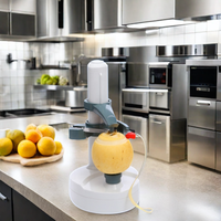 Direct Van Fabrikant Creatief Huis Multifunctionele Automatische Elektrische Fruitaardappelschiller Voor Groenten Gemaakt In China