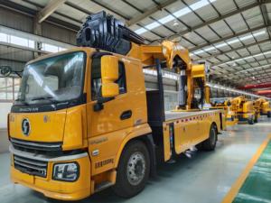 38 truk dipasang derek lipat Boom derek derek tugas berat Chassis kinerja stabil - Product Image 4