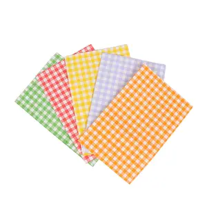 Sacchetti di imballaggio di colore arancione carta kraft, sacchetti regalo di carta caramella colorata con logo, sacchetto di carta kraft di colore sacchetto regalo di carta personalizzato