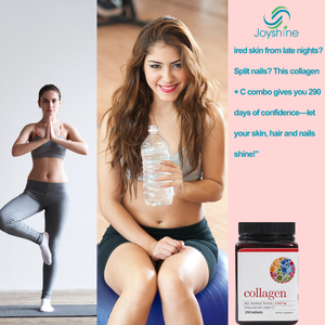 كولاجين 6000 ملغ مع فيتامين سي، 290 قرص، مكمل غذائي لدعم البشرة والشعر والأظافر، مُحسّن للحصول على بشرة مشرقة وأظافر قوية - Product Image 3