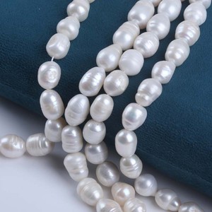 Perlas de Agua Dulce Naturales en Forma de Arroz, Económicas, de 10-11 mm, Accesorio para Abalorios, Color Blanco y Rosa, Lote de Perlas en Forma de Arroz de 10-11 mm - Product Image 4