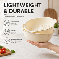 Cesta de Drenaje para Cocina Industrial, Uso Multifuncional, Material Libre de BPA, Accesorio de Cocina