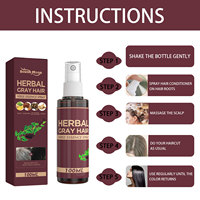Gel Sérum Traitant Corporel Anti-Griselures Réparateur aux Ingrédients Naturels, 100ml, Blanc et Noir, à Base de Plantes, pour Technologie de Pulvérisation Sous Vide