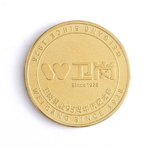 Moneda Redonda de Metal con Logotipo Personalizado, Chapada en Oro, de Aleación de Zinc, Modelo Coleccionable de Recuerdo - Product Image 2