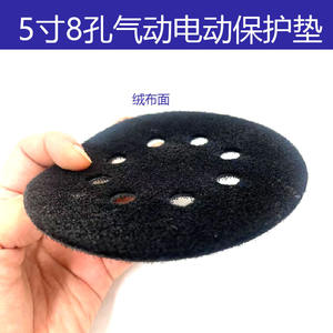 Discos de lijado de tela suave con adhesivo, de 5 y 6 pulgadas, de PU y nailon con gancho y bucle para lijadoras en seco, protección para pulido. - Product Image 3