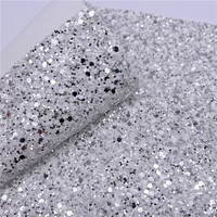 Chunky Glitter Vinyl mit Filz rücken für DIY Schuhe & Regenschirm Zubehör