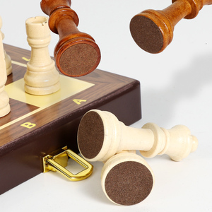Échiquier pliable en bois de haute qualité, petite taille, pour le divertissement et les compétitions des enfants - Product Image 4