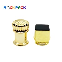 Nouveau bouchon de parfum en plastique coloré, personnalisable en couleur et taille, avec col à vis en plastique