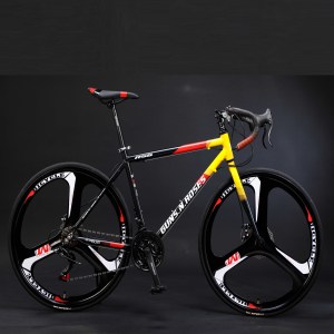 จักรยานกีฬาสำหรับผู้ชายโครงเหล็กคาร์บอนสูงจักรยานแข่ง700C - Product Image 5