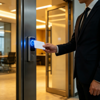Carte intelligente NFC en PVC personnalisée pour le contrôle d'accès, la gestion des présences, les cartes de membre d'hôtel, les ascenseurs et la gestion communautaire
