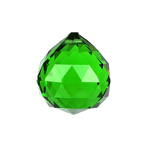 Prisma de Cristal K9 Verde Polido de 30mm para Lustre com Design de Tendência da Moda - Product Image 4