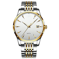 Montre de luxe pour homme, mouvement à quartz de haute qualité, calendrier, aiguilles lumineuses, étanche, mode sport, acier inoxydable, dernier modèle