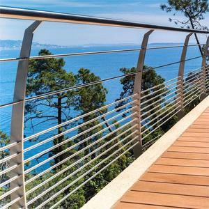 Système de <span class=keywords><strong>fixation</strong></span> sécurisé pour balustrade et balcon intérieur et extérieur antirouille avec câble métallique en acier inoxydable - Product Image 5