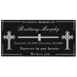 Гравированный вручную камень, гранитный надгробный камень, надгробные камни, памятники маленьких животных для могил - Product Image 1