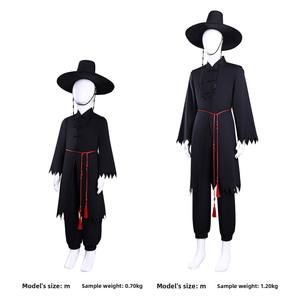 Costume de Cosplay Mystérieux pour Hommes Demon Boy Group <span class=keywords><strong>Shaga</strong></span>, Style K-Pop Chasseur de Démons, Kit Adulte en Polyester avec Pantalon - Product Image 2