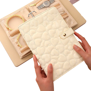 Cuir PU 145*215 Budget Classeur Avec Fermeture Éclair Cash Enveloppes Autocollants Portefeuille Feuilles Mobiles 6 Anneaux Budget Planner Classeurs Ensemble - Product Image 4