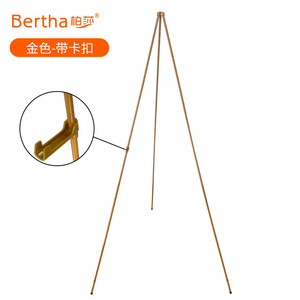 Bertha Metal Sketch <b>Easel</b> Foldable Portable Aluminum Alloy Tripod Stand For Art Students Drawing Board - Product Image 5