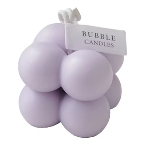 Bougie parfumée artisanale en cire de soja, parfum sucré, mini bougie en forme de cube à bulles, bougies parfumées créatives pour cadeau - Product Image 5