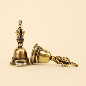 <span class=keywords><strong>Campanas</strong></span> de Viento Retro de Cobre, Campana de Latón Sólido para Decoración, Colgante para Coche - Product Image 3